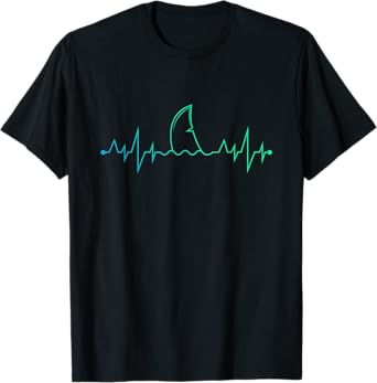 Heartbeat Shark T-Shirt