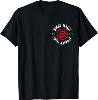 Old School Krav Maga Hebrew Symbol Logo T-Shirt Women & Men T-Shirt