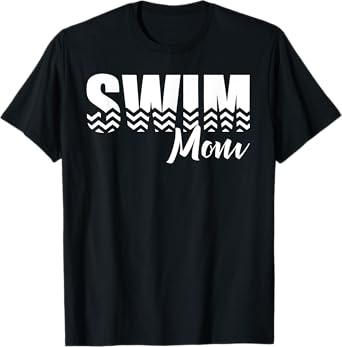 Funny Swim Mom T-Shirt, Family Mommy Mama Shirts