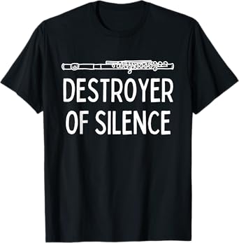 Best Flute Player Band Music Flautist Funny Flute T-Shirt