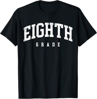 Eighth Grade Squad 8th Grade Team Retro First Day of School T-Shirt