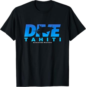 Dive Tahiti with Shark, Scuba Diving at Tahiti T-Shirt