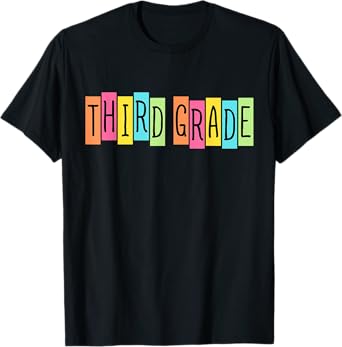 Third Grade Welcome Back To School 3rd Grade Teachers Kids T-Shirt