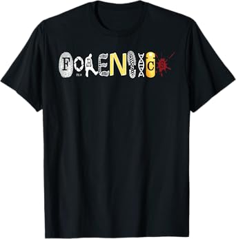 Forensics Shoe Crime Scene CSI T-Shirt