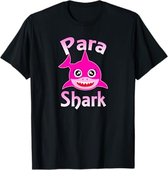 Para Shark Funny Paraprofessional Female Teacher T-Shirt