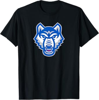 University of West Georgia UWG Wolves Wolf Head Logo T-Shirt