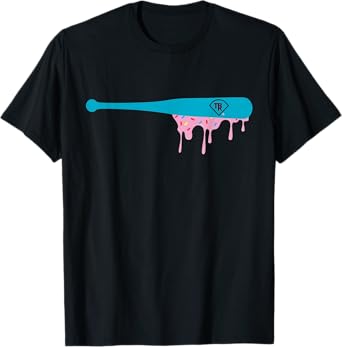 Baseball Bat with Sprinkles Drip T-Shirt