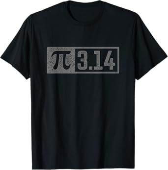 Pi Shirt for Teacher Vintage 3.14 Pi Digits Happy Pi Day T-Shirt