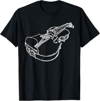 Violin Fiddle Musician String Instrument Violinist Gift T-Shirt