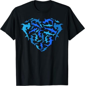Hammerhead Shark Marine Biology Underwater Animal T-Shirt