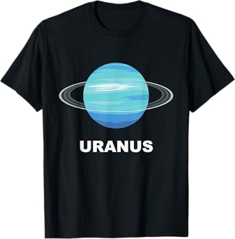 Solar System Group Costumes - Giant Planet Uranus Costume T-Shirt