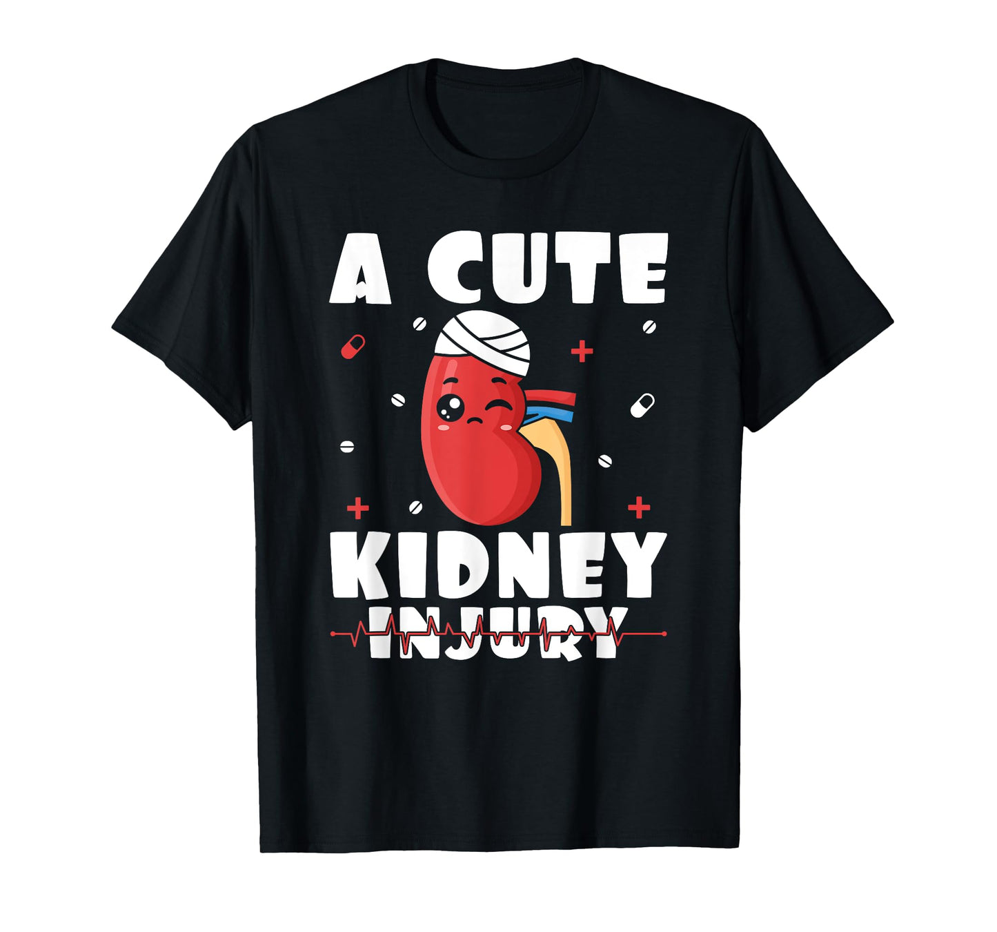 A Cute Kidney Injury Dialysis Nurse Nephrology Nursing T-Shirt