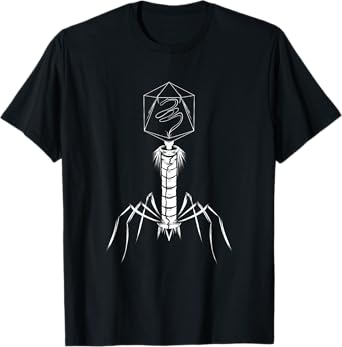 Microbiology Virus Biology Virology Teacher Bacteriophage T-Shirt for Men Women