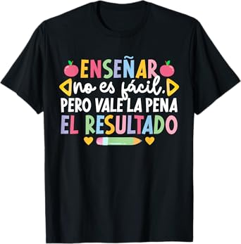 Maestra De Español Spanish Teacher Maestra Bilingue T-Shirt