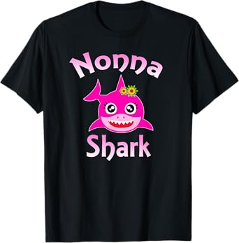Nonna Shark Funny Italian Grandma T-Shirt