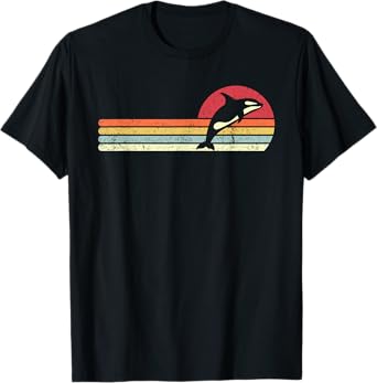 Orca Killer Whale Shirt Vintage T-Shirt