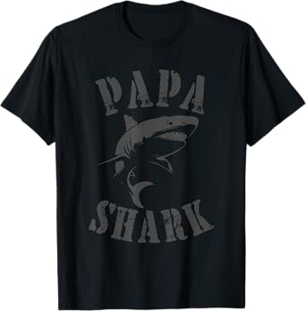 Vintage Classic Papa Shark T-Shirt