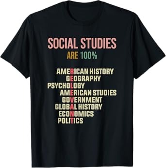 World History Classroom Social Studies History Teacher T-Shirt for Men Women