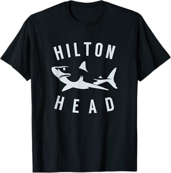 Hilton Head South Carolina T Shirt Shark SC Souvenir T-Shirt
