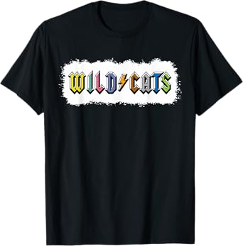 Wildcats School Sports Fan Team Spirit T-Shirt