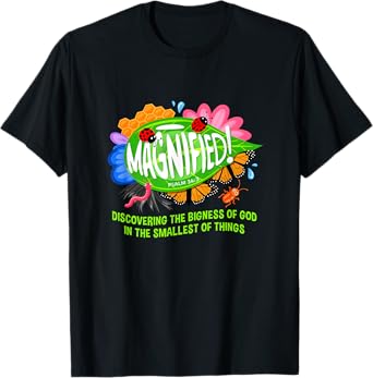 Vbs 2025 Magnified Smallest Insects Adventure Vbs Camping T-Shirt