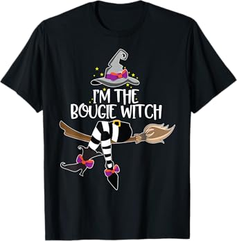 Im the Bougie Witch Halloween Matching Group Costume T-Shirt