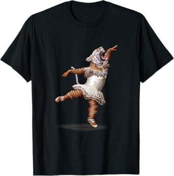 Tutu Ballerina Tiger T-Shirt