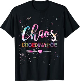 Chaos Coordinator Tie Dye T-Shirt