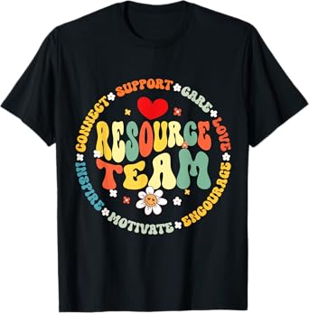 Resource Teacher Team Special Education IEP Teaching Squad T-Shirt