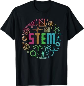 STEM Science Technology Engineering Math Teacher Gifts T-Shirt