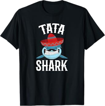 Tata Shark Funny Spanish Daddy T-Shirt