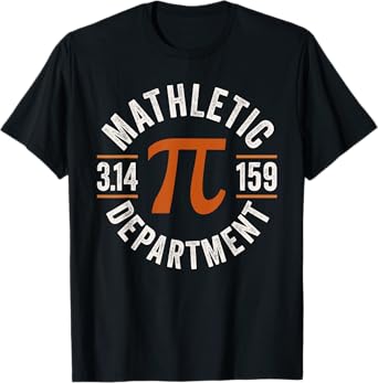 Pi Shirt Teacher Mathletic Department Vintage 3.14 Pi day T-Shirt
