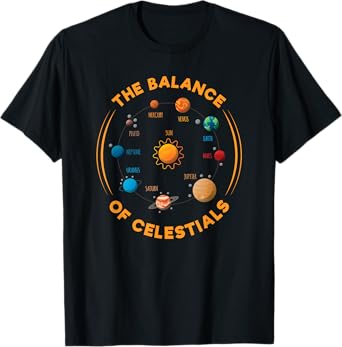 Solar System Astronaut Planets Spaceman Space Dwarf T-Shirt
