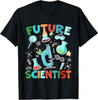 Future Scientist - Student Fair Scientist Boy Girl Science T-Shirt