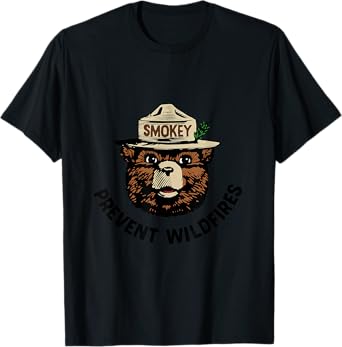 Smokey Bear Officially Licensed T-Shirt