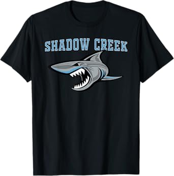 Shadow Creek Sharks High School Team Spirit T-Shirt