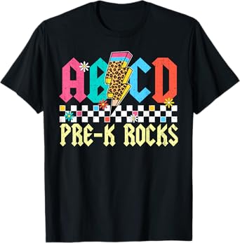 First Day Of PreK For Kids Girls Boys Teacher Back to School T-Shirt