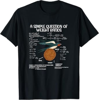 A Simple Question Of Weight Ratios Math Teacher T-Shirt