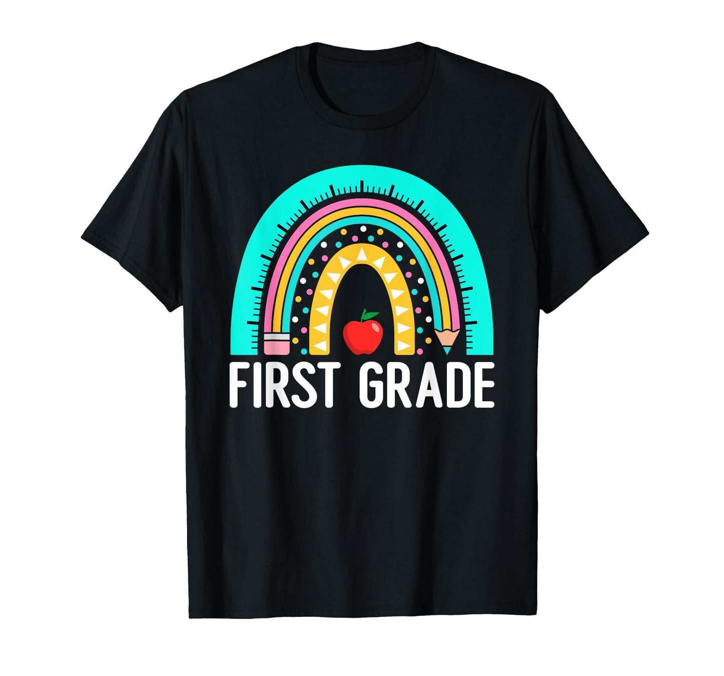 1st Grade Rainbow Teacher Team First Grade Squad Girls Boys T-Shirt