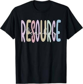 Resource Teacher Resource Teaching T-Shirt