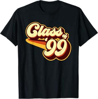 Class of 99 Reunion Retro 1999 T-Shirt