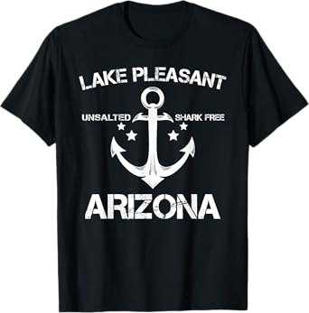 LAKE PLEASANT ARIZONA Funny Fishing Camping Summer Gift T-Shirt