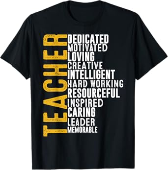 Teacher Men Women Funny School Teachers T-Shirt