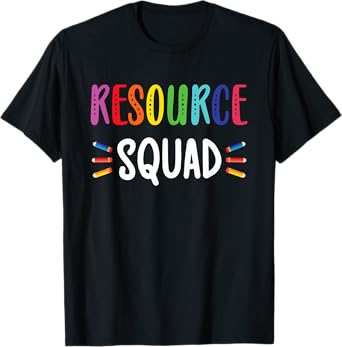 Resource Teacher Squad Resource Teaching Crew T-Shirt