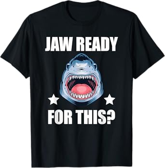 Shark Jaw Love Ocean Fish Wildlife Costume | Mens & Womens T-Shirt