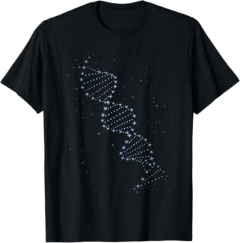 DNA Double Helix Astronomy Science Celestial Gift Men Women T-Shirt