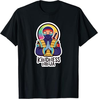 Anti Bullying Kindness Ninja School Teacher Student T-Shirt