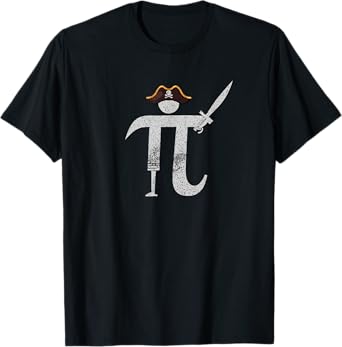 Funny Pi Day Pi Rate | Science & Math Teacher Happy Pi Day T-Shirt