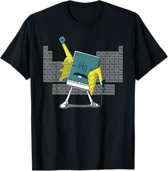 Science Chemistry Mercury Rock Meme Queen Lol Parody Freddie T-Shirt