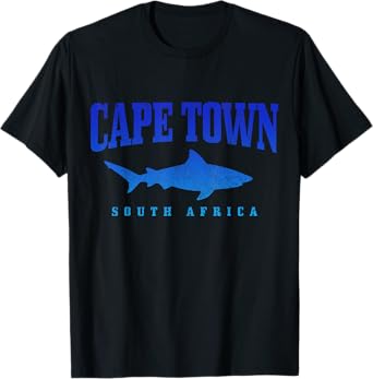 Cape Town South Africa Great White Shark Cage Diving Vintage T-Shirt